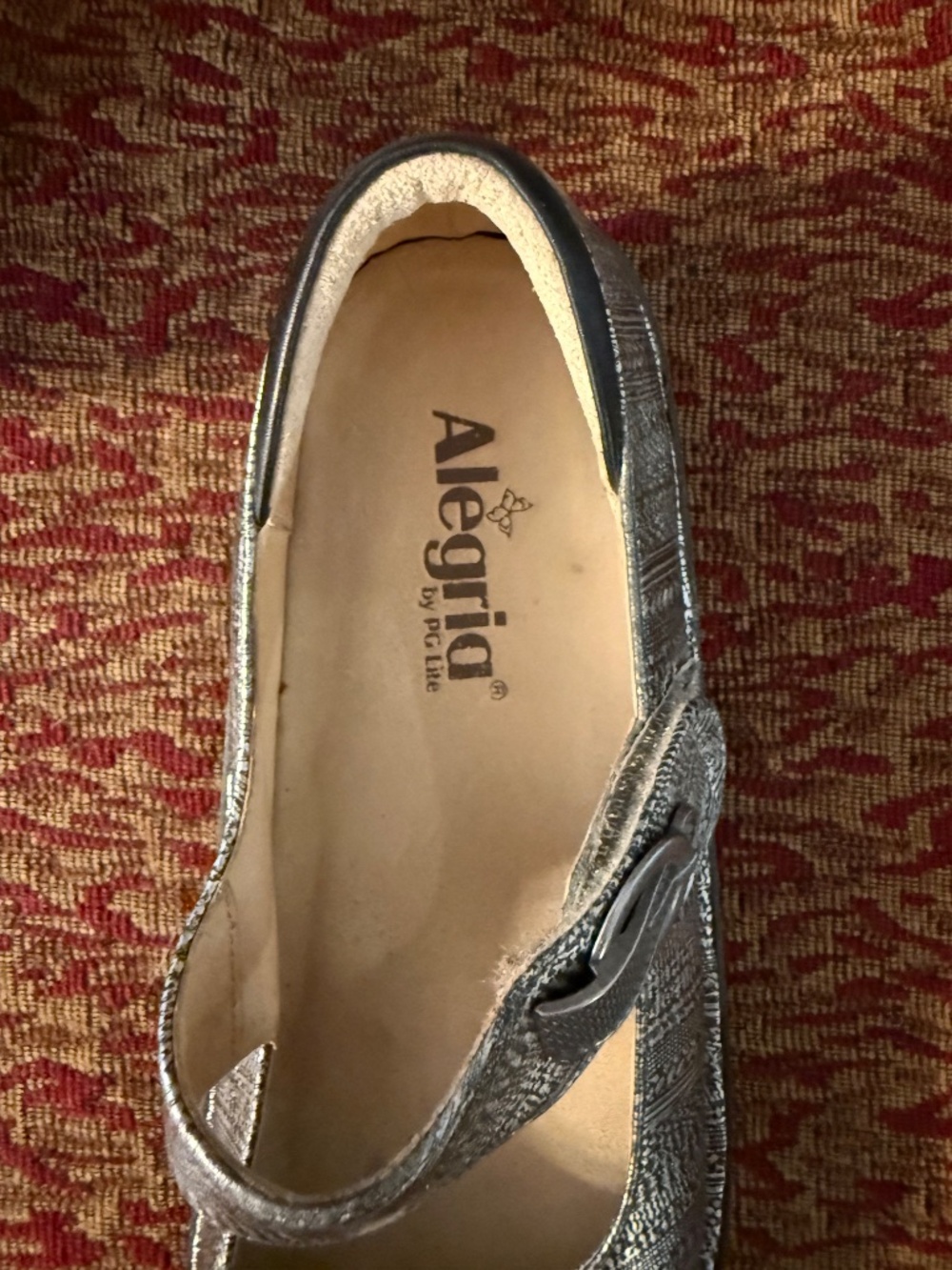 Alegria by PG Lite Paloma Mary Jane Shoes - Size 39 - Picture 8 of 9